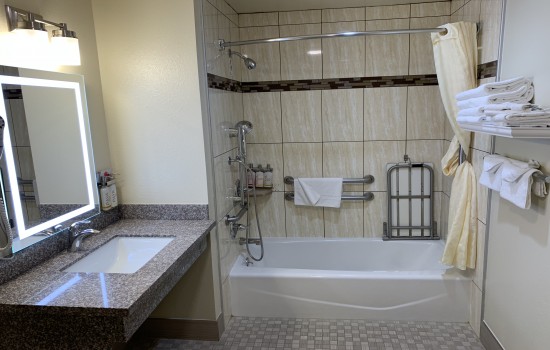 Accessible Private Bathroom